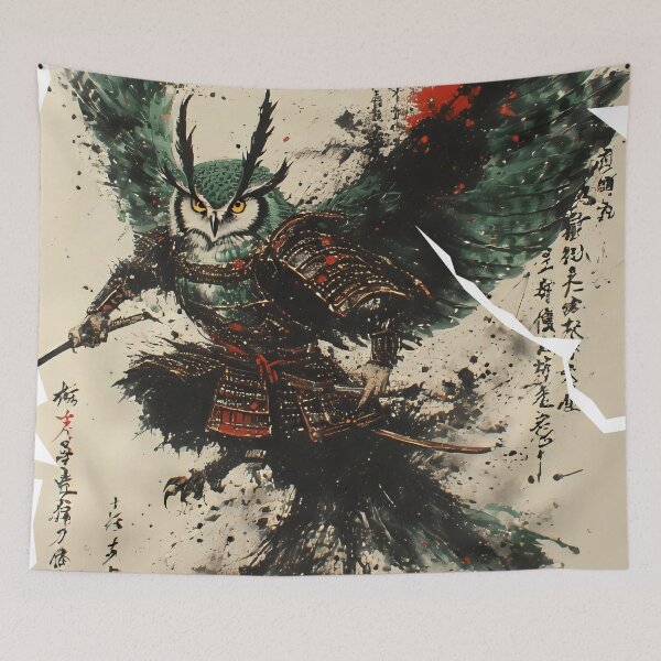 Item preview, owl warrior designed and sold by aliraweb.