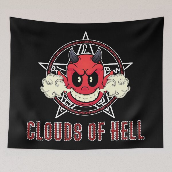 Item preview, Vaping Devil - Clouds Of Hell designed and sold by anziehend.