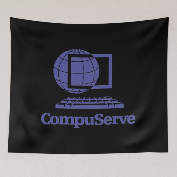Item preview, Compuserve designed and sold by Rajzone.