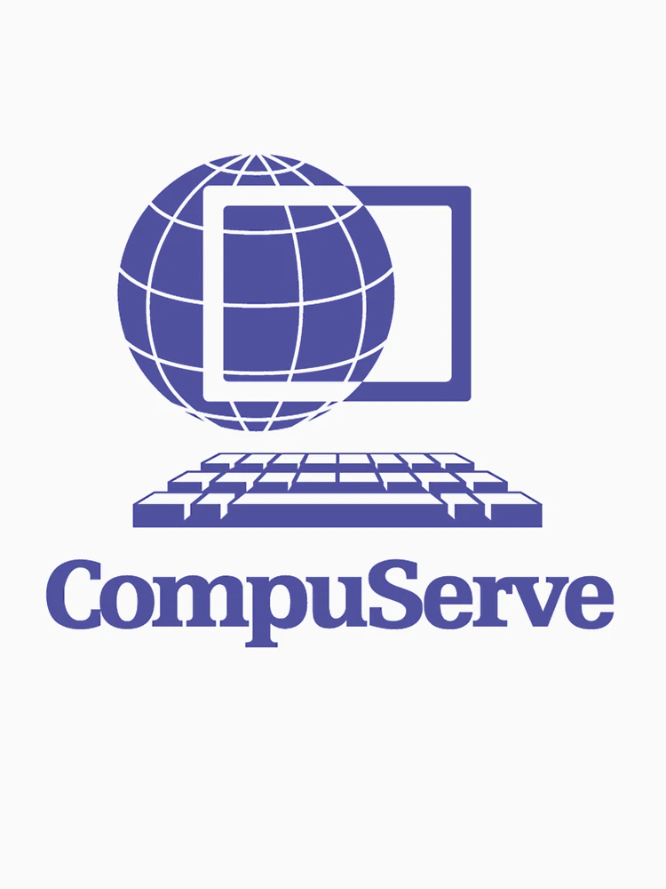 Thumbnail 6 of 6, Pullover Hoodie, Compuserve designed and sold by Rajzone.