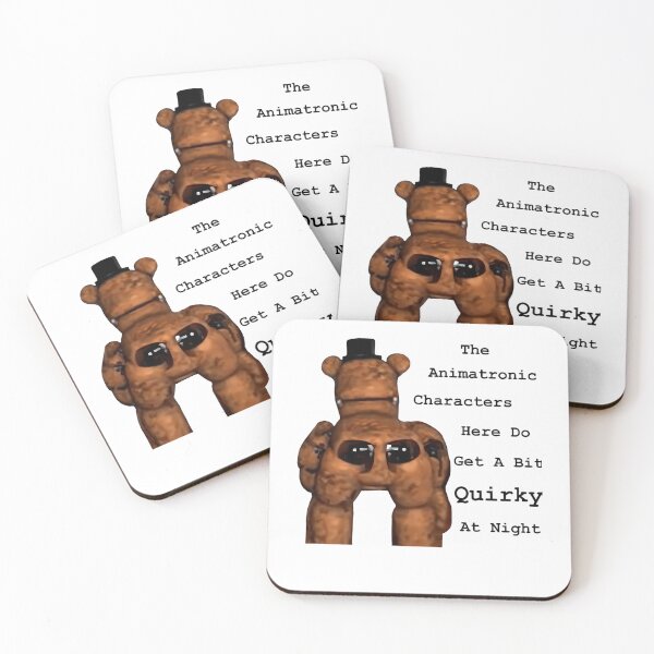 Item preview, The Animatronics Characters Here Do Get A Bit Quirky At Night designed and sold by SonoBoberArt.