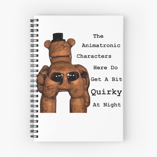 Item preview, The Animatronics Characters Here Do Get A Bit Quirky At Night designed and sold by SonoBoberArt.