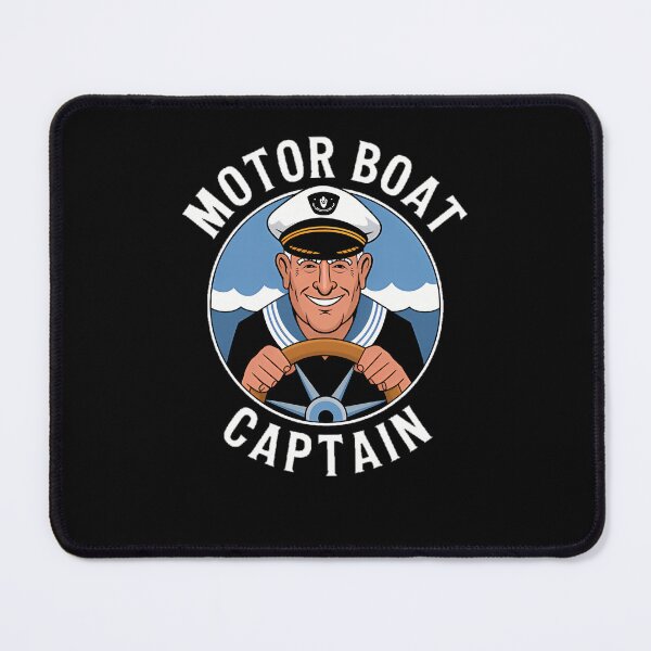 Item preview, Humour Sarcasm Motor Boat Captain designed and sold by Onshop2020.