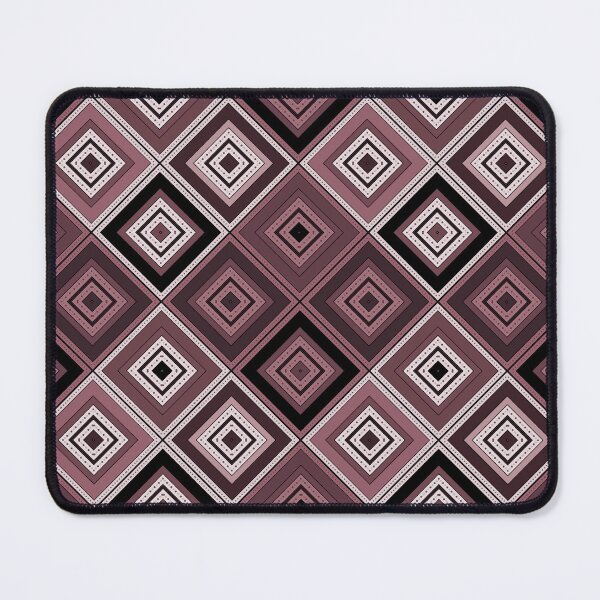 Item preview, Geometry ethnic patchwork brown burgundy designed and sold by fuzzyfox.
