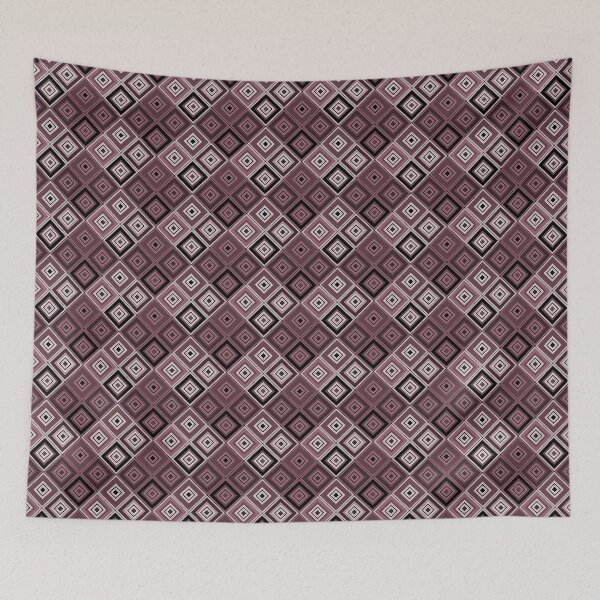Item preview, Geometry ethnic patchwork brown burgundy designed and sold by fuzzyfox.