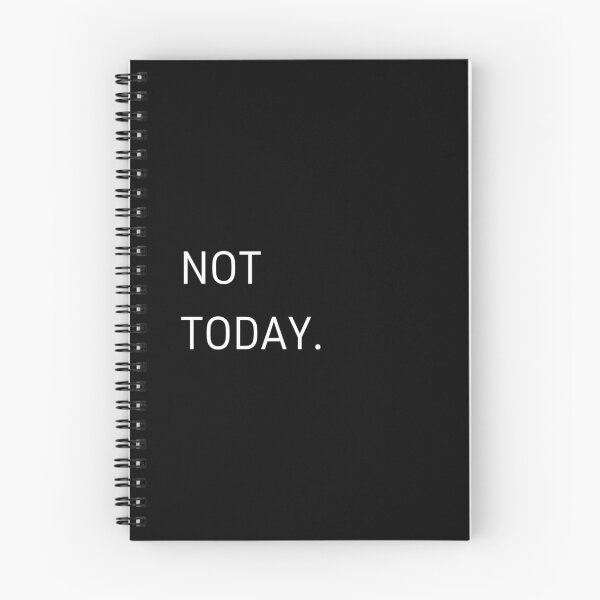 Item preview, NOT TODAY designed and sold by LYFSTYLE.GEMS.