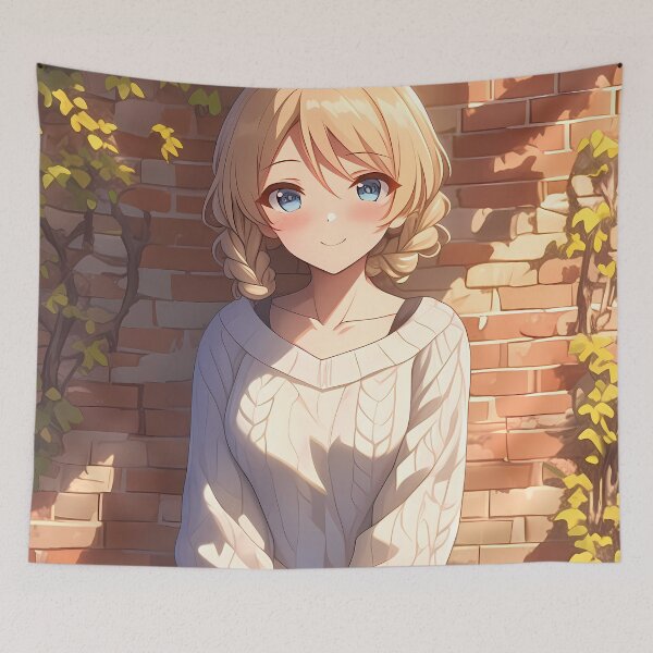 Item preview, Darjeeling Girls Panzer Autumn Soft Light By Brick Wall designed and sold by mildaclairmo.