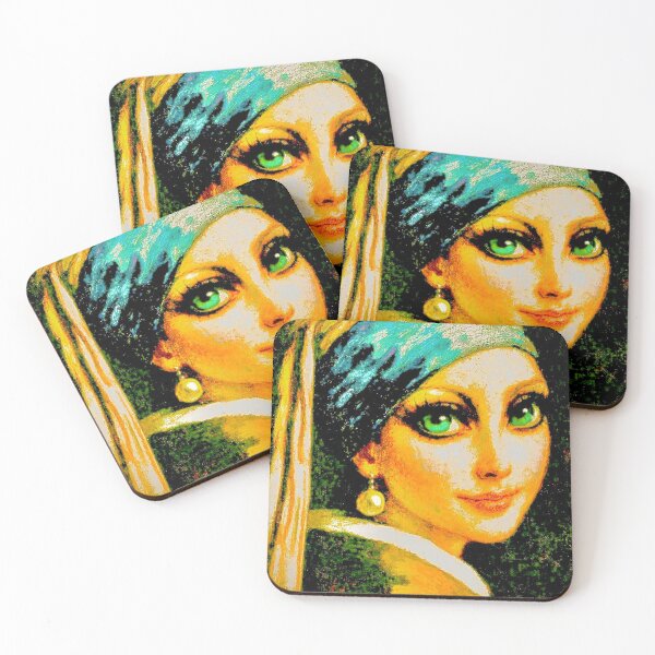 Item preview, Mystic Turquoise Eyes III – Kundalini Light - Right Profile designed and sold by SoulArtSara.