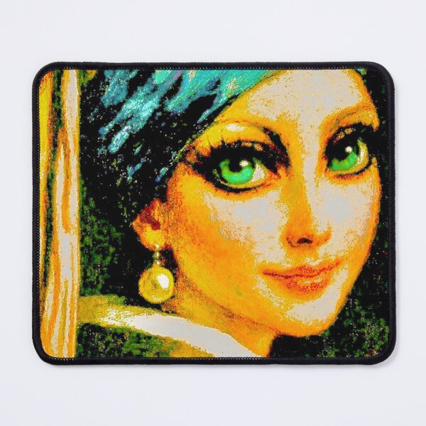 Item preview, Mystic Turquoise Eyes III – Kundalini Light - Right Profile designed and sold by SoulArtSara.