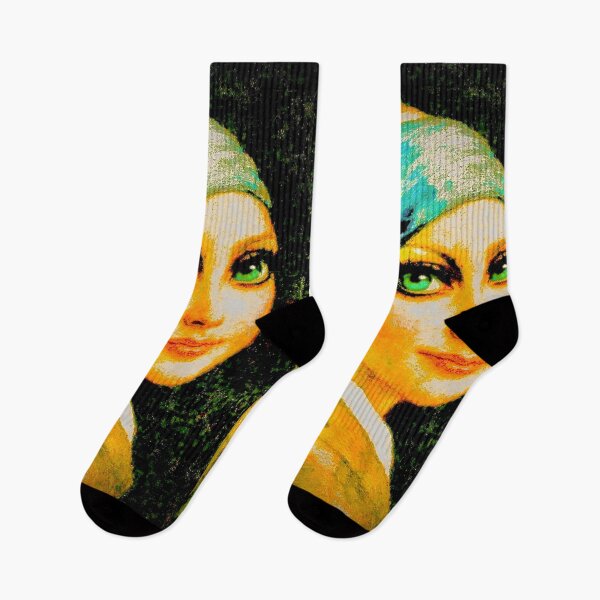 Item preview, Mystic Turquoise Eyes III – Kundalini Light - Right Profile designed and sold by SoulArtSara.