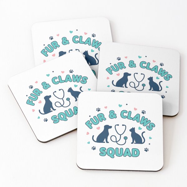 Item preview, Fur & Claws Squad Shirt – Veterinarian Technician Team Gift Tee designed and sold by Muzgle.