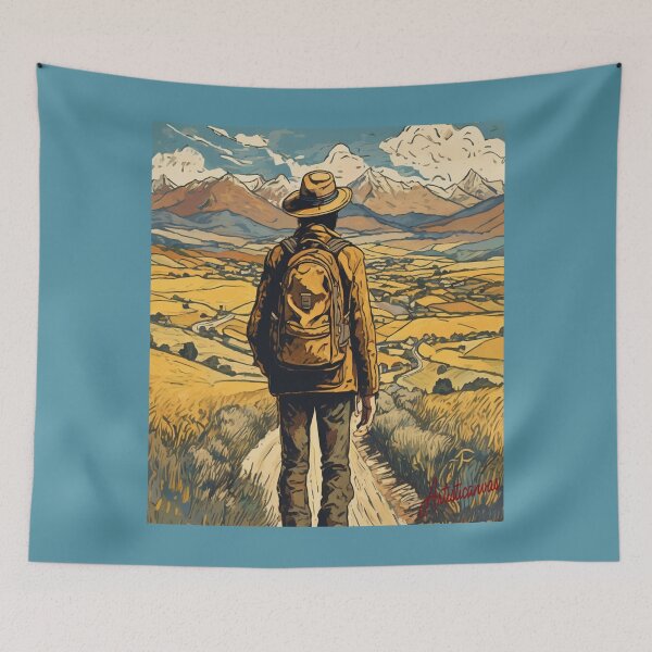 Item preview, Backpack Journey Toward Endless Horizons designed and sold by Artisticanvas.