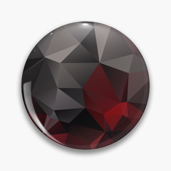 Item preview, Abstract background of triangles polygon wallpaper in black red colors  designed and sold by fuzzyfox.