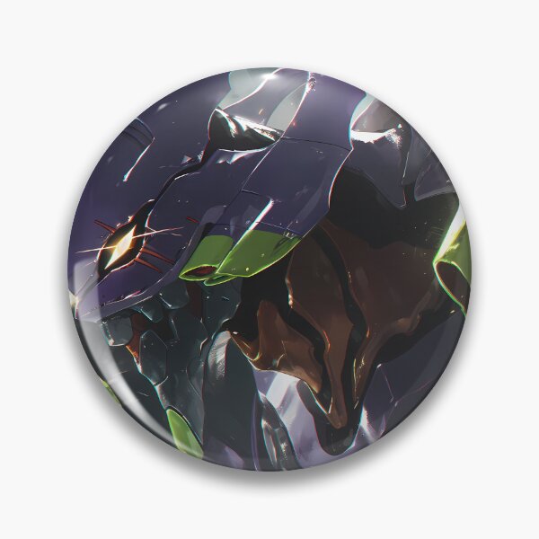 Item preview, Unit 01 Evangelion Mecha Neon Sci Fi Dynamic Portrait designed and sold by mildaclairmo.
