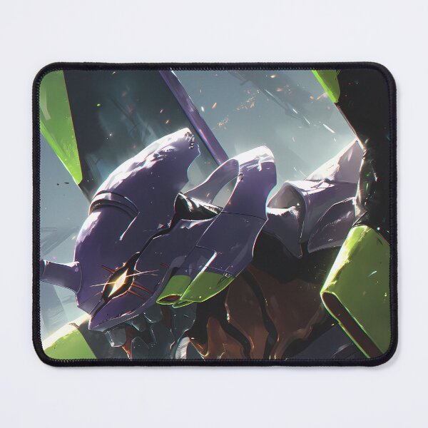 Item preview, Unit 01 Evangelion Mecha Neon Sci Fi Dynamic Portrait designed and sold by mildaclairmo.