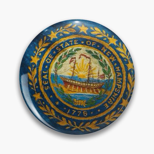 Item preview, New Hampshire State Flag designed and sold by TinCatOutPost.