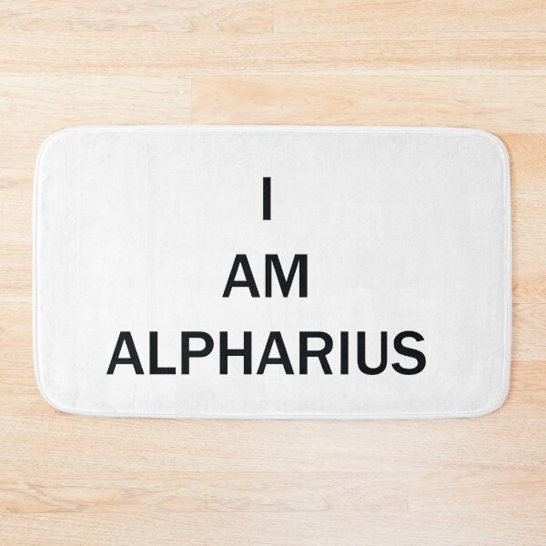 Item preview, I Am Alpharius - Minimalist Text designed and sold by Syzygy Designs.