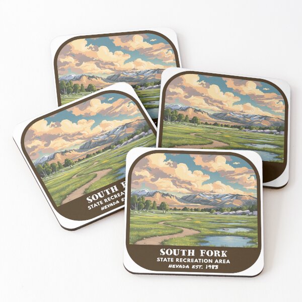 Item preview, Vintage South Fork State Recreation Area (Nevada State Park) designed and sold by RabbitK.