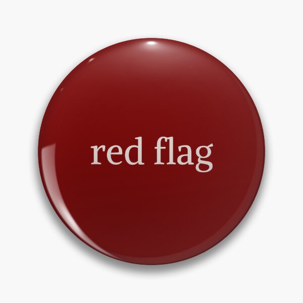 Item preview, RED FLAG designed and sold by LYFSTYLE.GEMS.