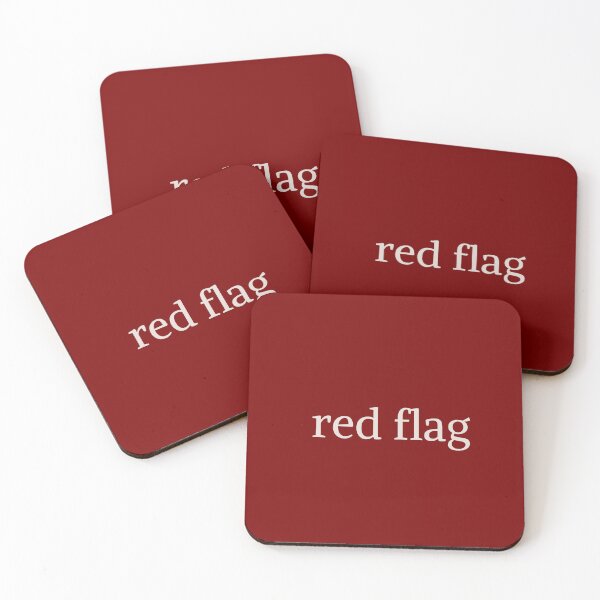 Item preview, RED FLAG designed and sold by LYFSTYLE.GEMS.