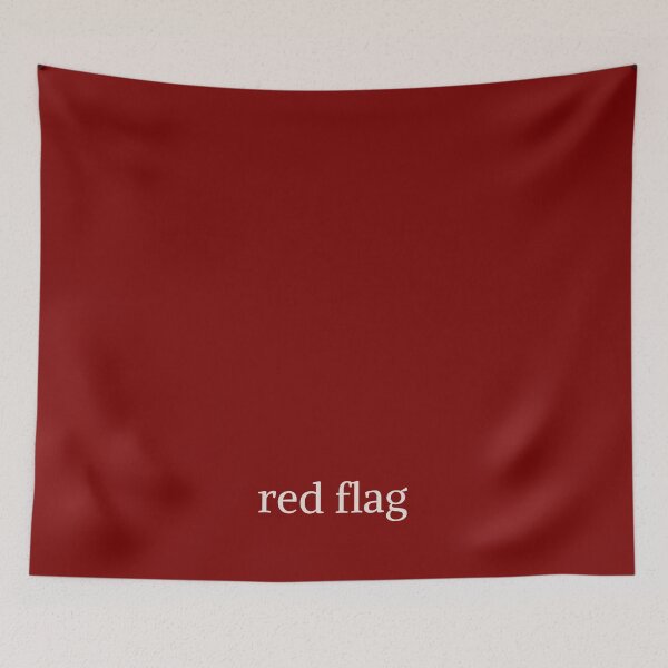Item preview, RED FLAG designed and sold by LYFSTYLE GEMS.