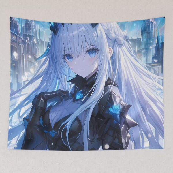Item preview, Origami Tobiichi Date A Live Winter City Ice Queen designed and sold by mildaclairmo.