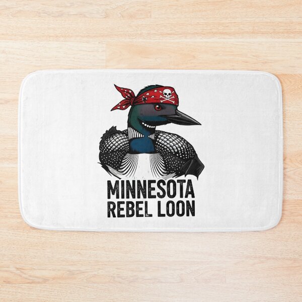 Item preview, anti ice minnesota rebel loon  designed and sold by Uglyandcute.