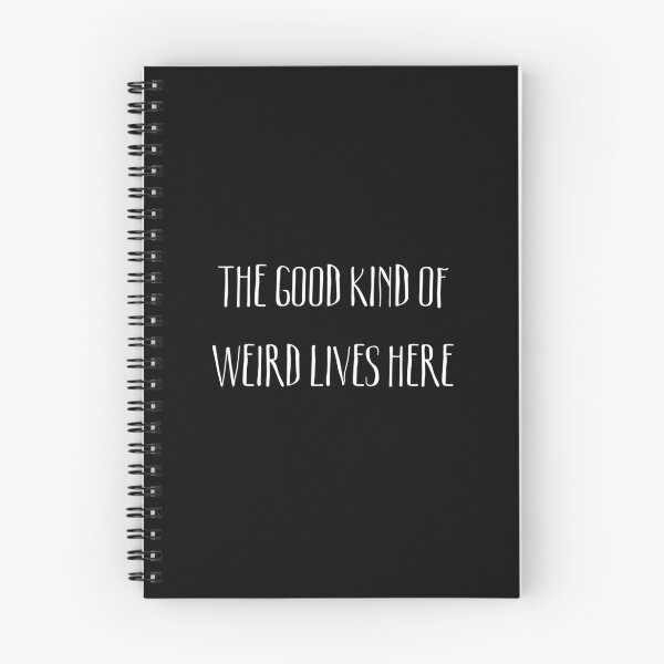 Item preview, THE GOOD KIND OF WEIRD LIVES HERE designed and sold by LYFSTYLE.GEMS.