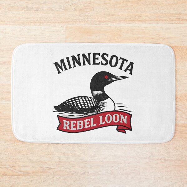 Item preview, anti ice minnesota rebel loon  designed and sold by Uglyandcute.
