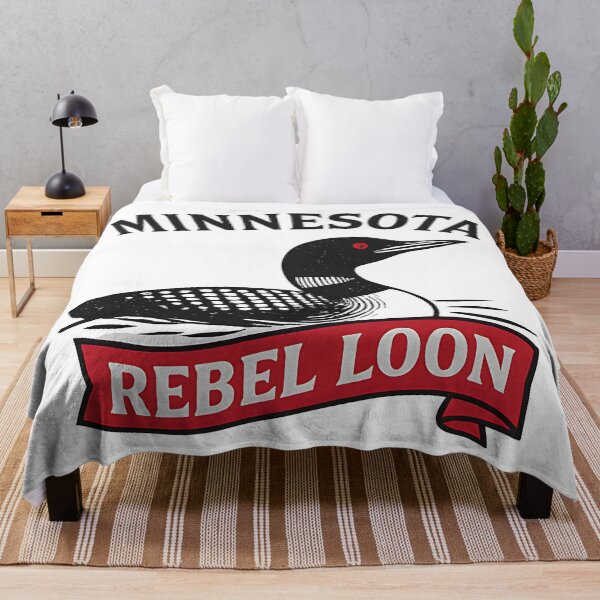 Item preview, anti ice minnesota rebel loon designed and sold by Uglyandcute.