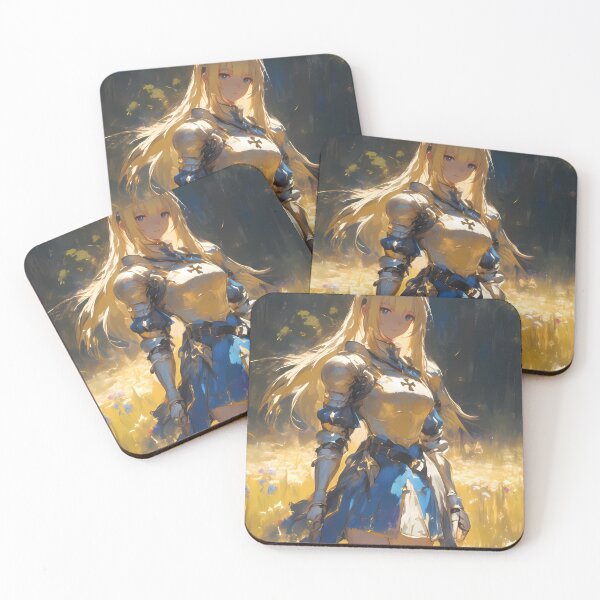 Item preview, Ais Wallenstein Danmachi Knight Armor Flower Field Golden Light designed and sold by mildaclairmo.