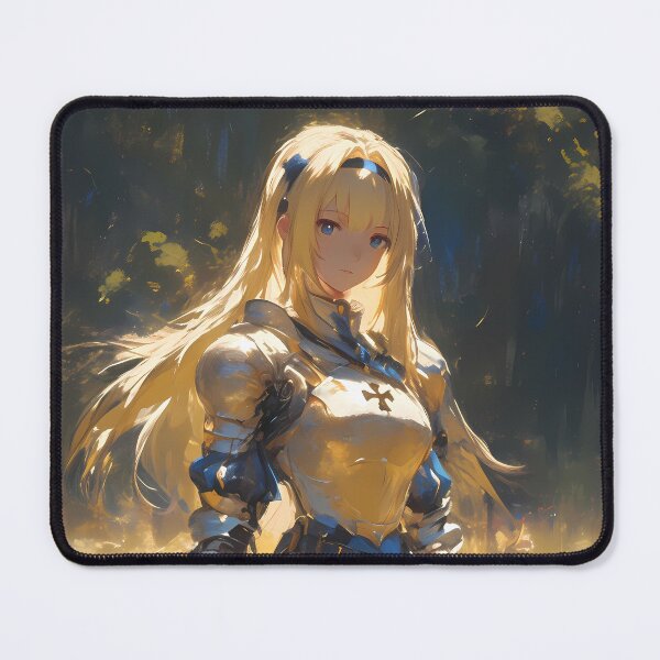 Item preview, Ais Wallenstein Danmachi Knight Armor Flower Field Golden Light designed and sold by mildaclairmo.
