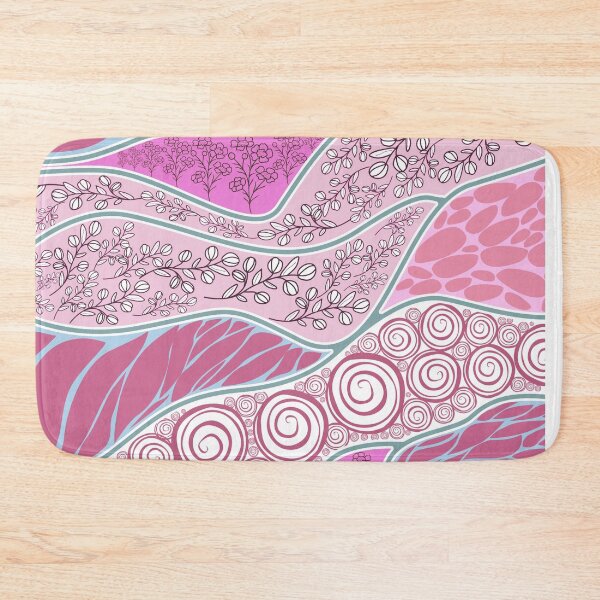 Item preview, Aboriginal Urban Bush Plant Pink designed and sold by AboriginalartVI.