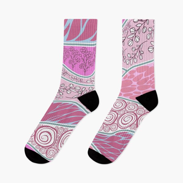 Item preview, Aboriginal Urban Bush Plant Pink designed and sold by AboriginalartVI.