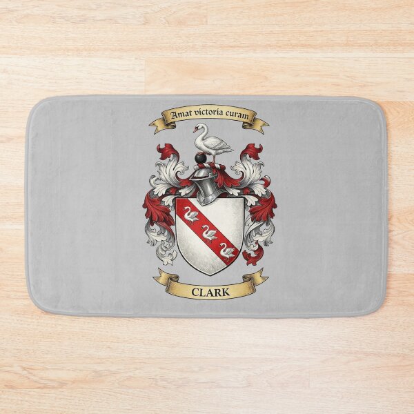 Item preview, The Clark Family Coat of Arms designed and sold by BagTown Clans.