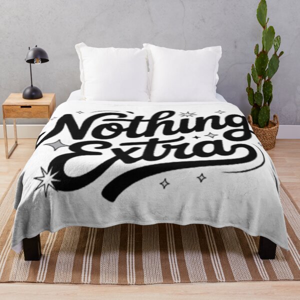 Item preview, Nothing Extra – Minimal Bold Typography for Apparel designed and sold by NewUSShop.