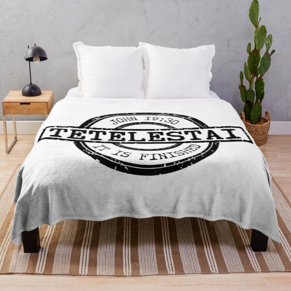 Item preview, Tetelestai – It Is Finished – John 19:30 - Black Design designed and sold by MoriaStore.