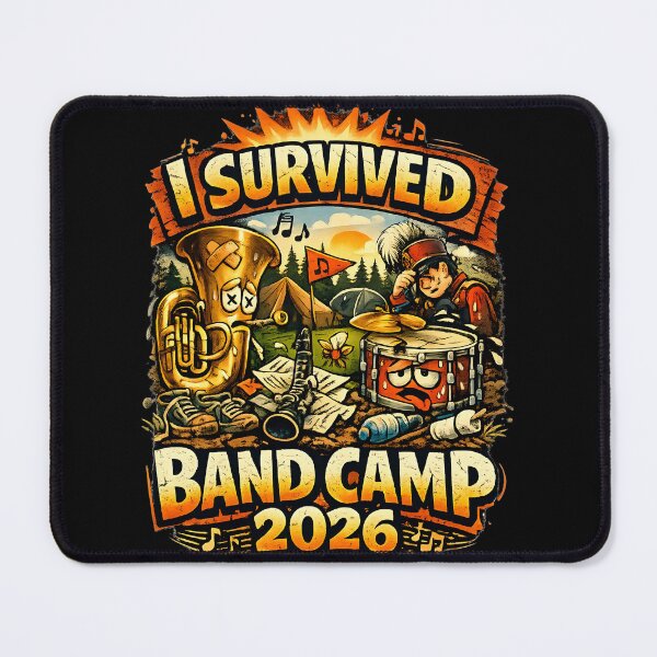 Item preview, I Survived Band Camp Shirt – Funny Marching Band T-Shirt, Band Camp Survivor Tee, Drumline Music Camp Humor designed and sold by PaparazziAnunnaki.