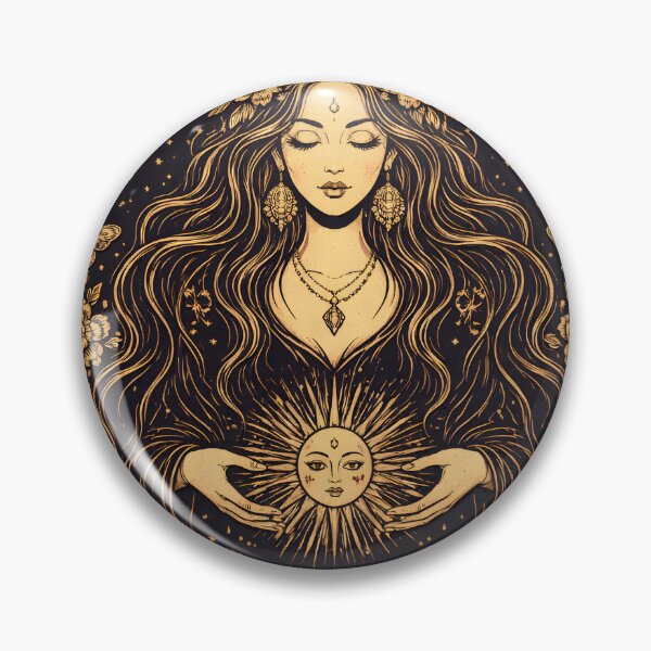 Item preview, Celestial Goddess Line Art designed and sold by MonoFlux.