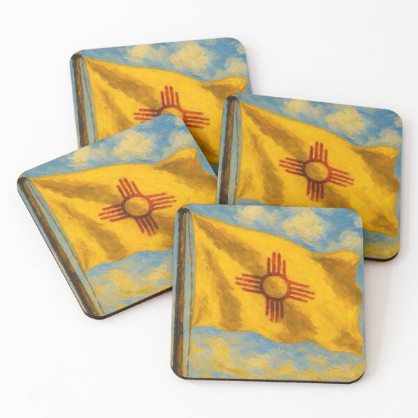 Item preview, New Mexico State Flag designed and sold by TinCatOutPost.