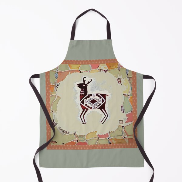 Item preview, Mimbres Antelope in Terra Cotta Frame designed and sold by oh-bi-me.
