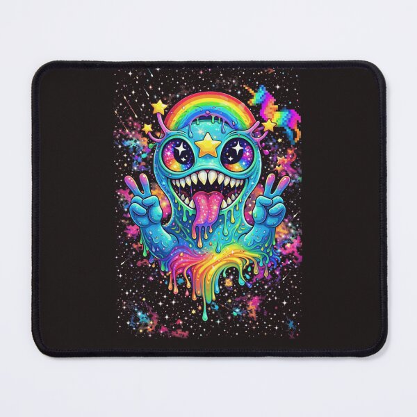 Item preview, Psychedelic Rainbow Void Monster designed and sold by chofhak.