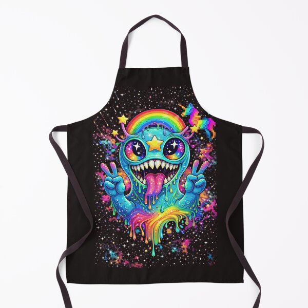 Item preview, Psychedelic Rainbow Void Monster designed and sold by chofhak.