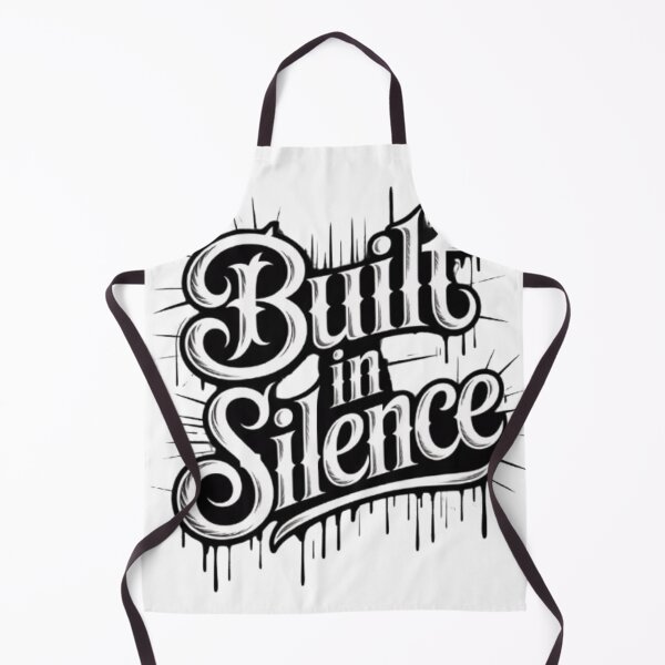 Item preview, Built In Silence – Powerful Minimal Typography for Apparel designed and sold by NewUSShop.