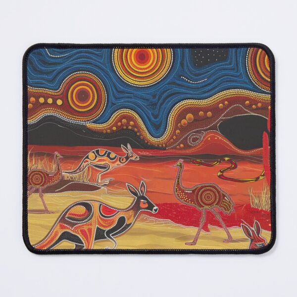 Item preview, Aboriginal Urban kangaroo designed and sold by AboriginalartVI.