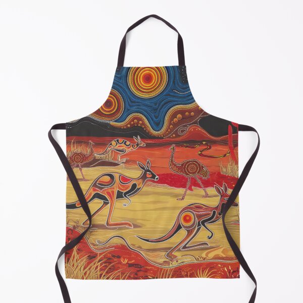 Item preview, Aboriginal Urban kangaroo designed and sold by AboriginalartVI.