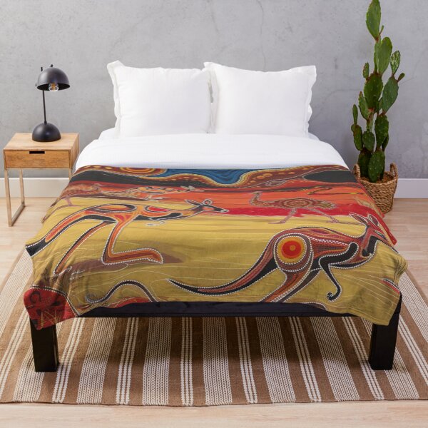 Item preview, Aboriginal Urban kangaroo designed and sold by AboriginalartVI.