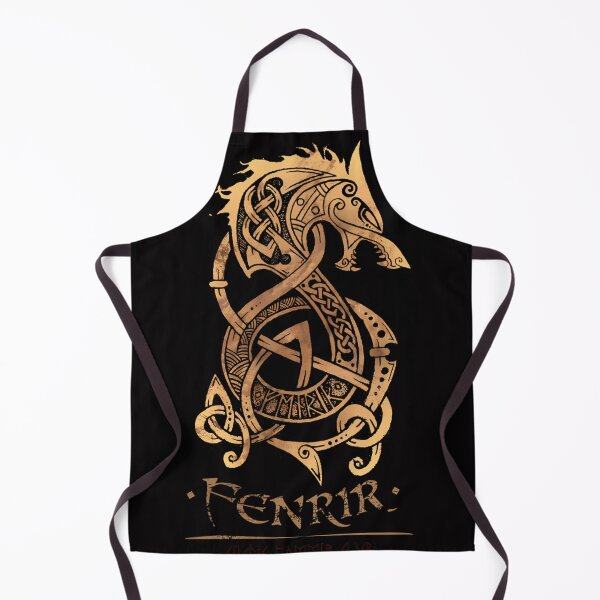 Item preview, Fenrir The Nordic Monster Wolf designed and sold by Saurabh5814.
