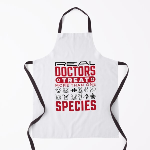 Item preview, Real Doctors Treat More than One Species Veterinarian  designed and sold by jaygo.