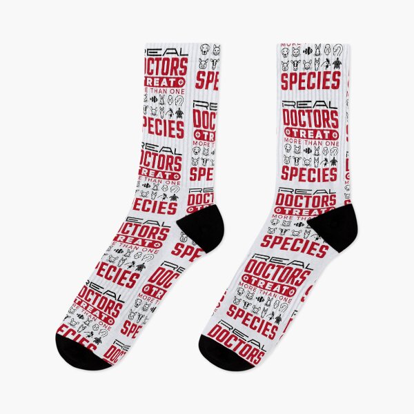 Item preview, Real Doctors Treat More than One Species Veterinarian  designed and sold by jaygo.